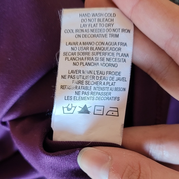 Deep Purple/Prune Formal Dress Size 6 - Picture 10 of 10